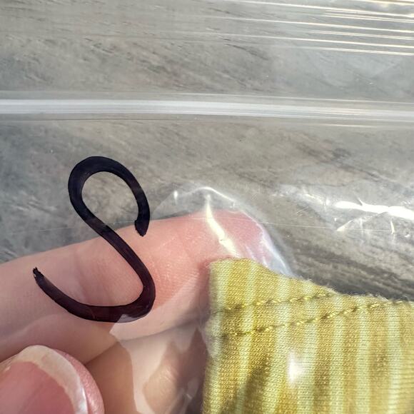 Prana Ayla Dress Green Yellow Stripe Med - Picture 12 of 12